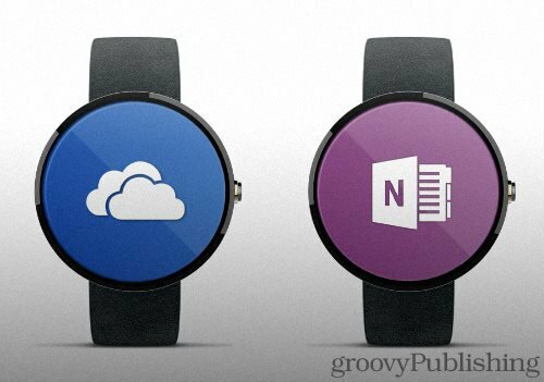 Microsofts produktivitetsapps til Apple Watch og Android Wear