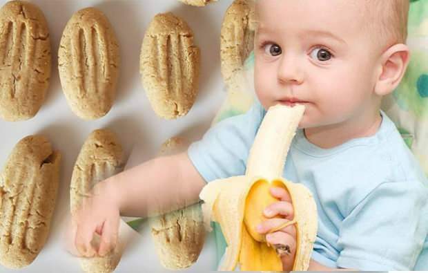 Banana Baby Biscuit Opskrift