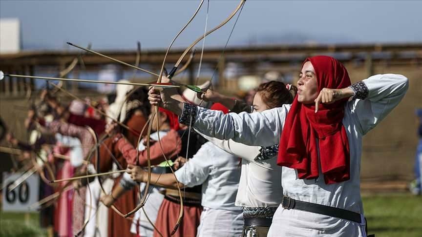 Bueskydning var en af ​​de mest slående sportsgrene i det 4. nomadespil