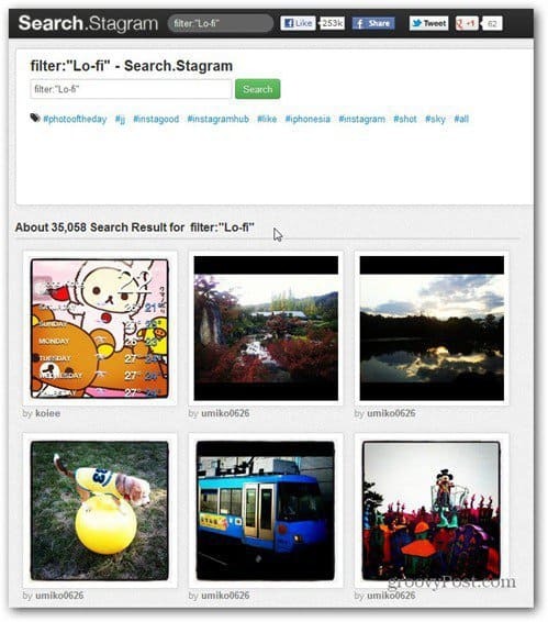Se dine Instagram-fotos på din computer med Webstagram