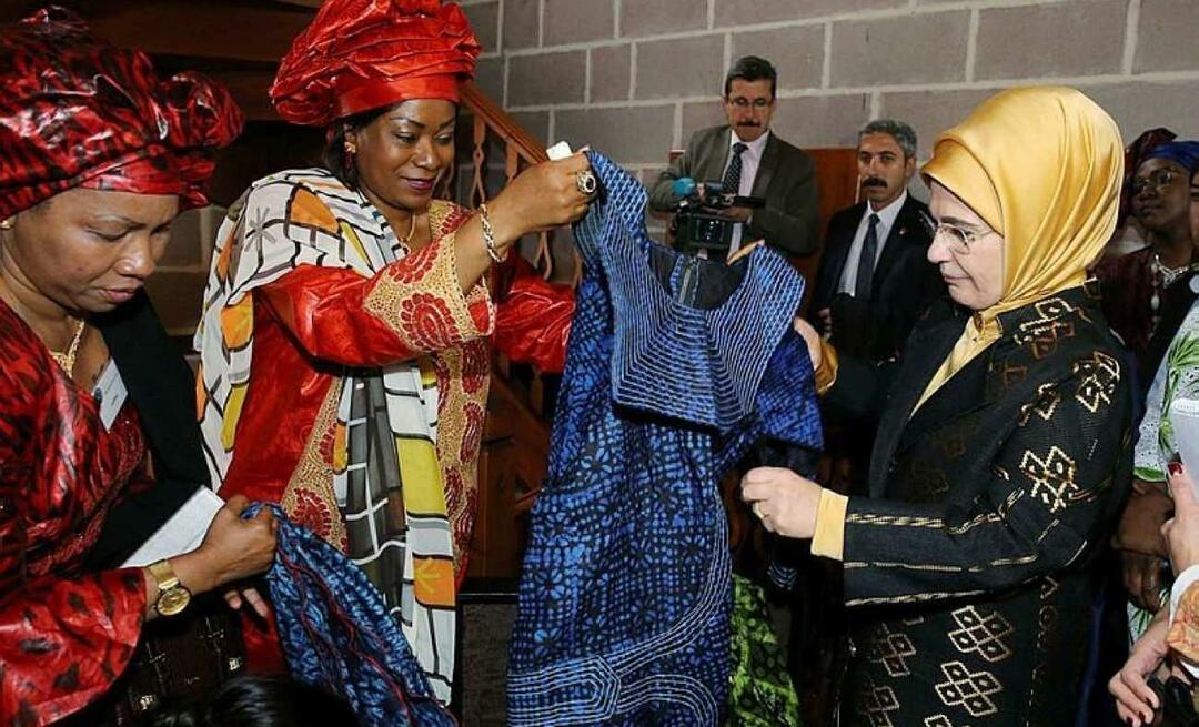Førstedame Erdoğan bragte håb til afrikanske kvinder! Med projektet støtter det...