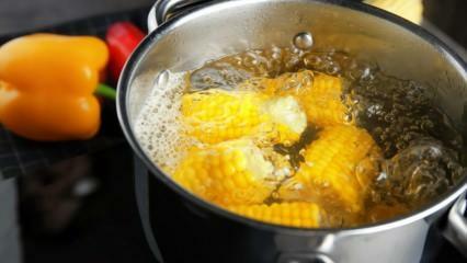 Hvordan laver man den nemmeste kogte majs? Sorteringsmetoder for kogt majs