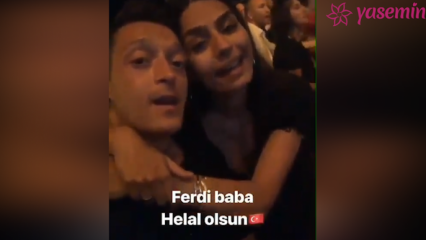Ferdi far sang fra Amine Gülşe og Mesut Özil!