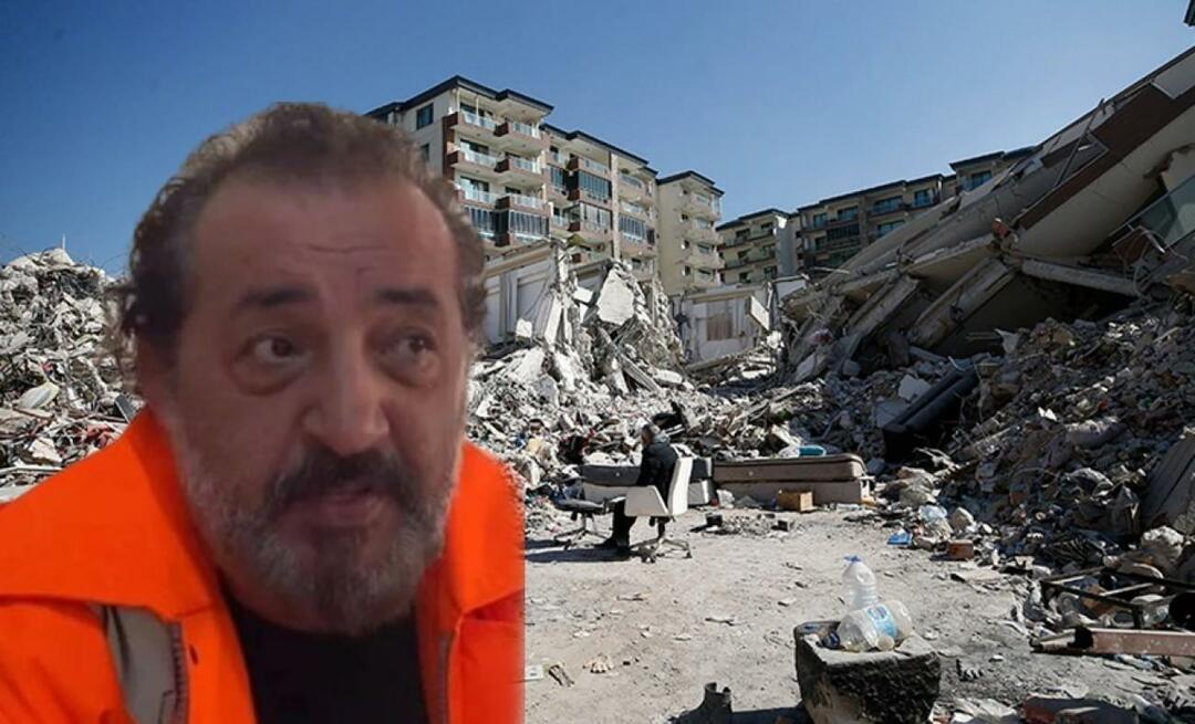 Følelsesmæssig jordskælvserklæring fra Mehmet Şef! 