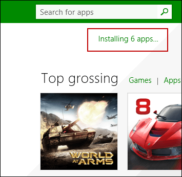 installation af apps