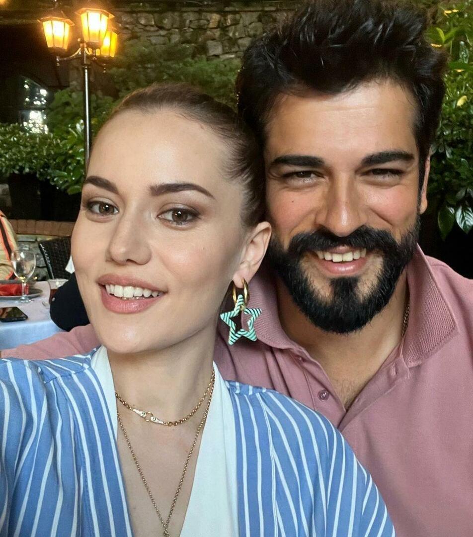 Burak Özçivit og Fahriye Evcen