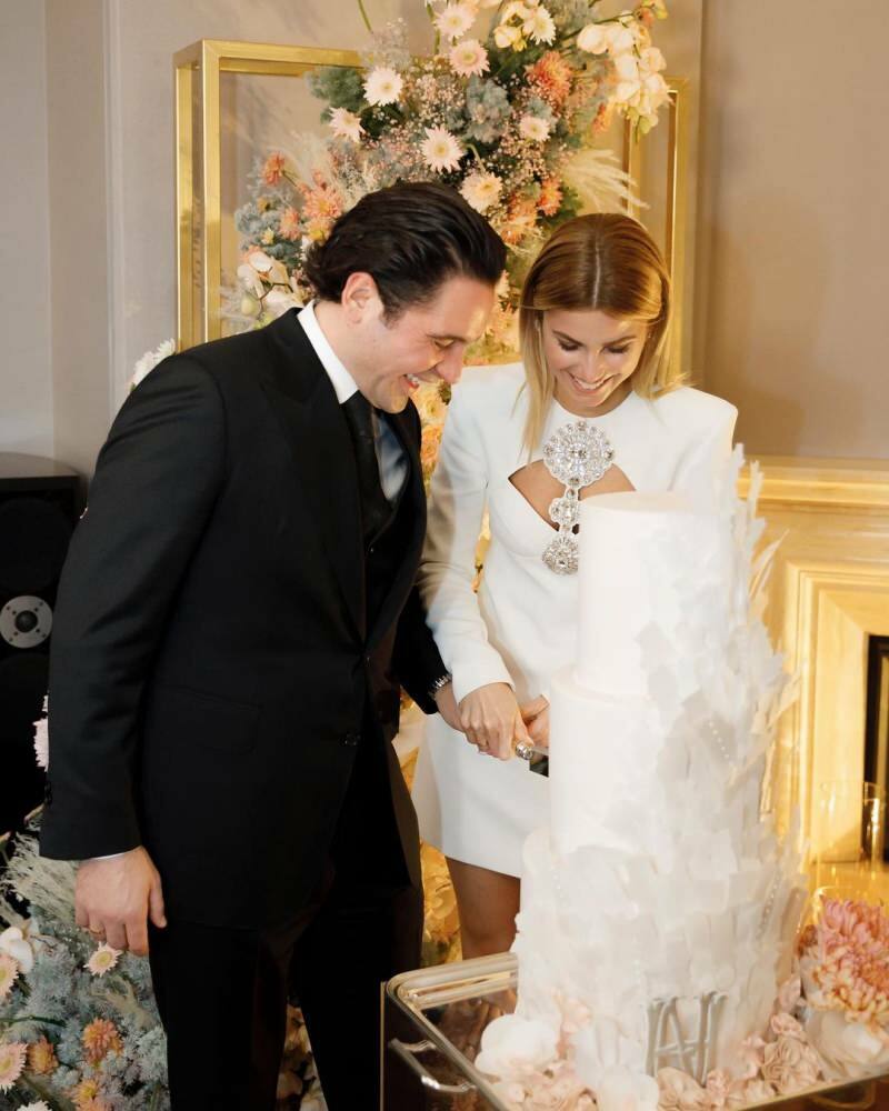 Det første billede fra forlovelsen af ​​Hacı Sabancı og Nazlı Kayı, det mest berømte sociale par!