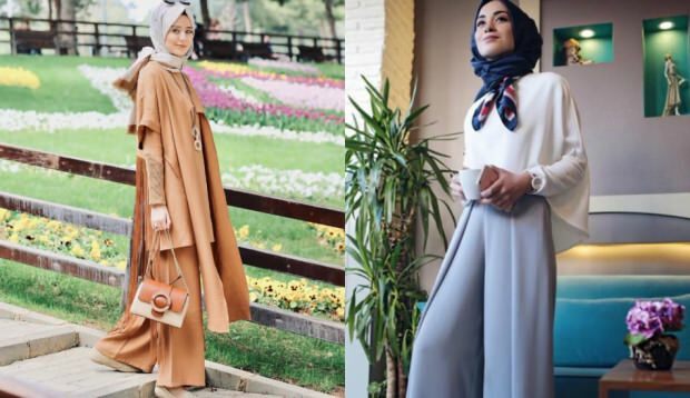 løstilpasset jeans hijab