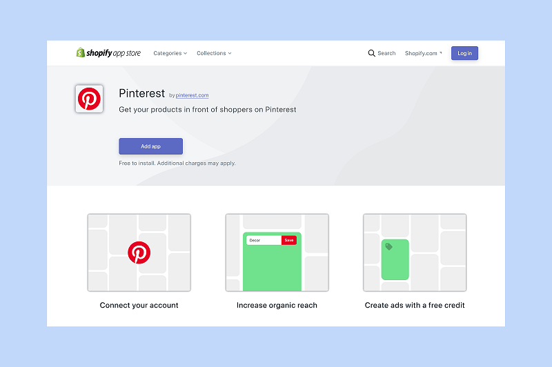 Pinterest lancerer en ny app med Shopify, der giver deres mere end en million sælgere en hurtig måde at uploade kataloger til Pinterest og gøre deres produkter til produktnål, der kan købes.