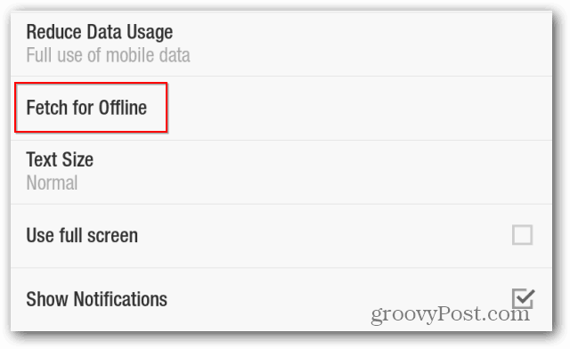 Flipboard reducerer brug af mobildata reducerer hentningen af ​​dataforbrug til offline