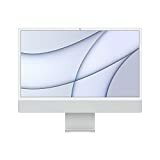 2021 Apple iMac (24-tommer, Apple M1-chip med 8-core CPU og 7-core GPU, 8 GB RAM, 256 GB) - Sølv