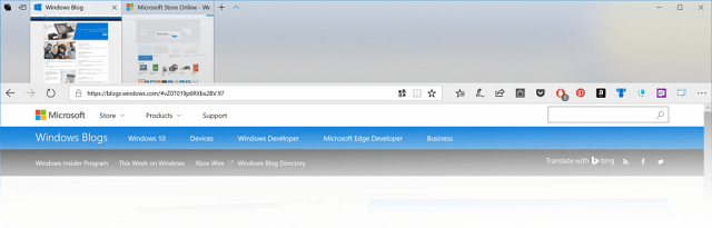Microsoft Edge-forbedringer