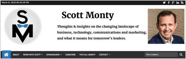 Scott Montys personlige brand er blevet hos ham.