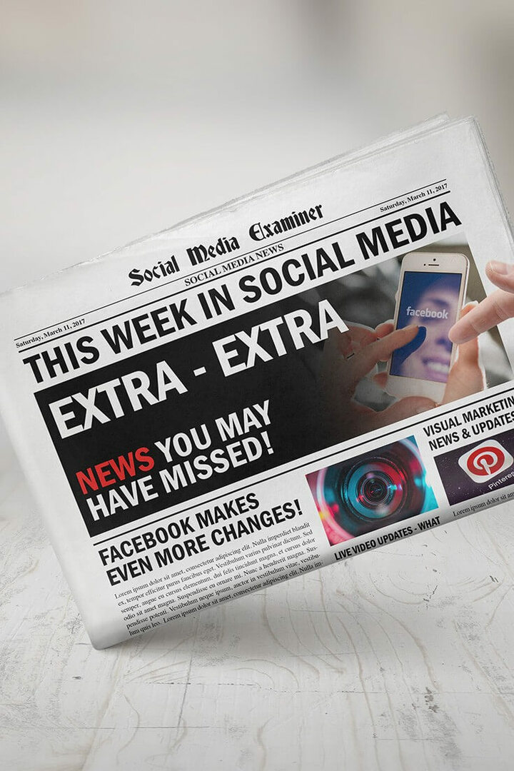 Facebook Messenger Day ruller ud globalt: Denne uge i sociale medier: Social Media Examiner