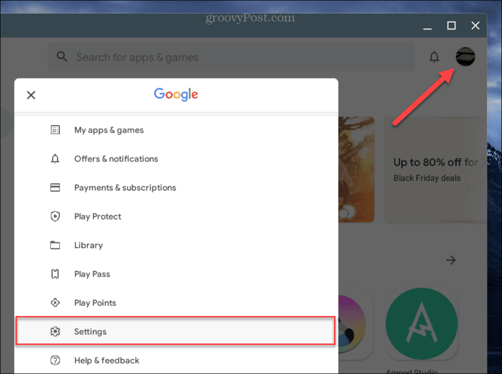 Google Play virker ikke på Chromebook