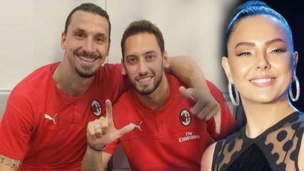 Zlatan Ibrahimovic tilstod sin beundring for Ebru Gündeş!