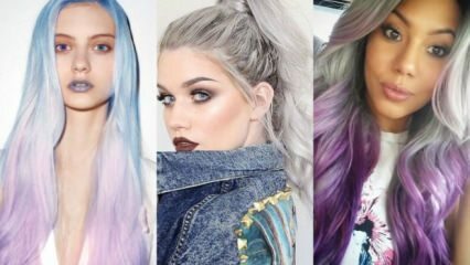 Trend hårfarver fra 2018