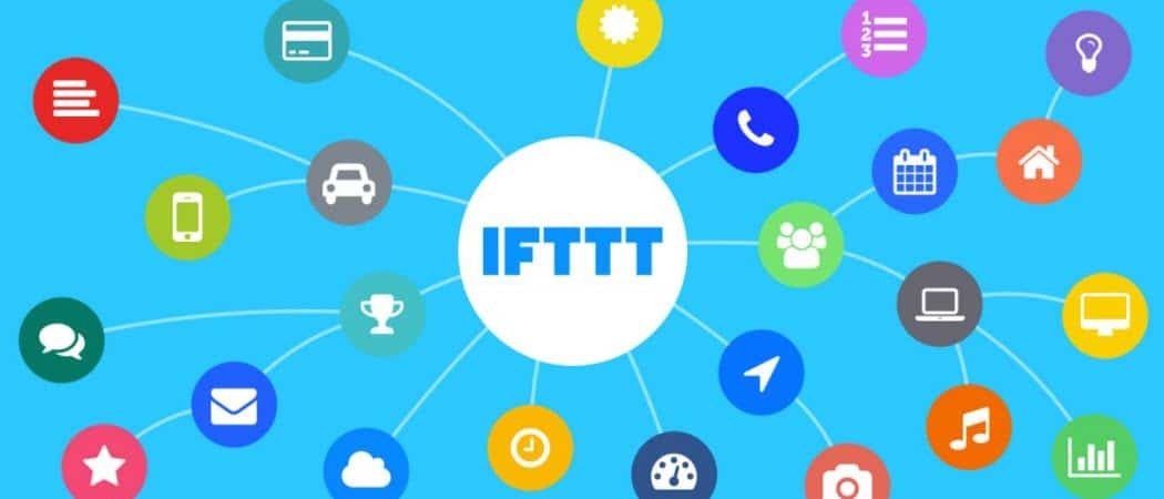Sådan bruges IFTTT med flere handlinger