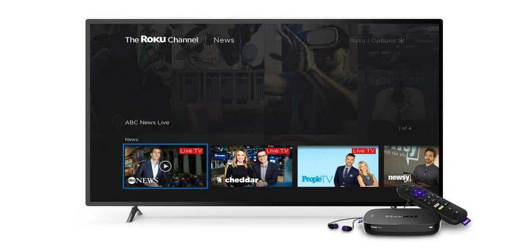 Roku-kanalen tilføjer gratis live-nyheder fra ABC, Cheddar, PeopleTV og mere