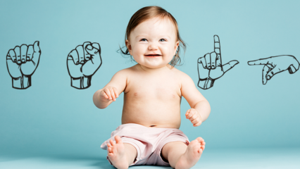 Hvad skal der gøres med babyer, der ikke kan tale? Hvad er fordelene ved babytegnsprog?