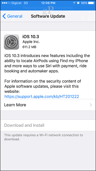 Apple iOS 10.3 - Bør du opgradere og hvad er inkluderet?