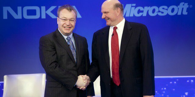 Nokias CEO Stephen Elop og Microsofts CEO Steve Ballmer annoncerede deres intention om i fællesskab at skabe markedsledende mobile produkter og tjenester designet til at tilbyde forbrugere, operatører og udviklere uovertruffen valg og mulighed på en pressekonference i London, Storbritannien den 11. februar, 2011. Da hver virksomhed ville fokusere på sine kernekompetencer, ville partnerskabet skabe mulighed for hurtig tid til markedsudførelse. Evnen til at samle nøgleprodukter, såsom Nokia Maps, Office, Bing, Windows Live og Xbox Live, ville også sikre øjeblikkeligt forbrugerengagement. Derudover planlægger Nokia og Microsoft at arbejde sammen om at integrere centrale aktiver for at skabe helt nye servicetilbud, men samtidig udvide de etablerede produkter og tjenester til nye markeder.