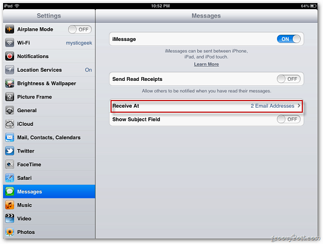 Apple iOS 5: Hold iMessages synkroniseret mellem iPhone og iPad