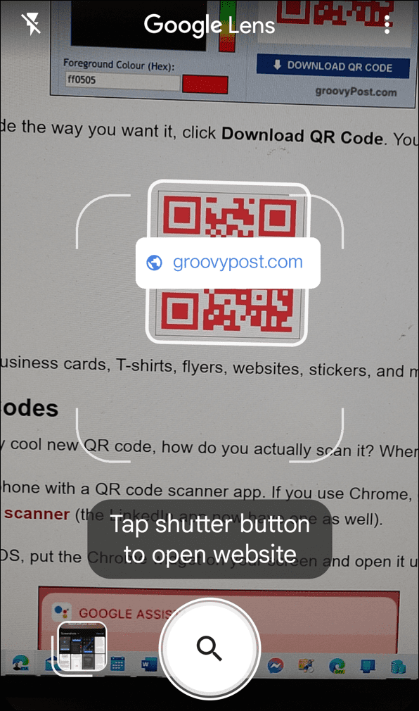 Scan QR-koder på Android