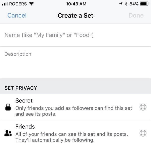 Facebook ser ud til at give brugerne mulighed for at vælge en tilpasset destination til indlæg, links, videoer og mere på deres personlige tidslinje. 