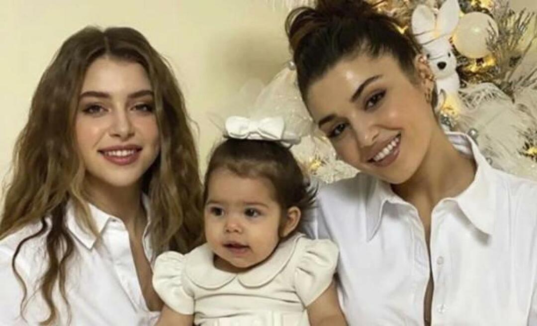 Udtalelse fra Gamze Erçel om hendes datter Mavis helbredstilstand: "Når hun har det godt, er vi også..."