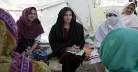 Angelina Jolie skyndte sig folket i Pakistan til hjælp!