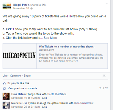 ulovlige petes facebook post