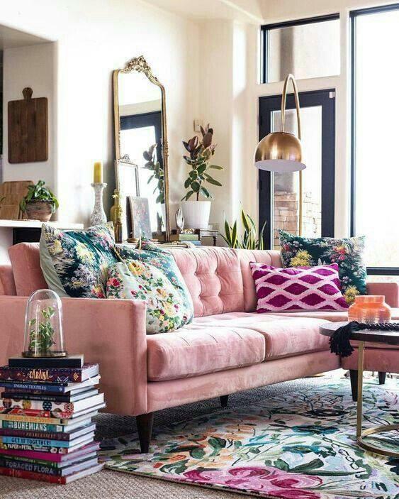 Rose lys pink sofasæt 