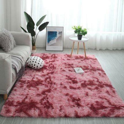 Tørret rosa tæppe dekoration 