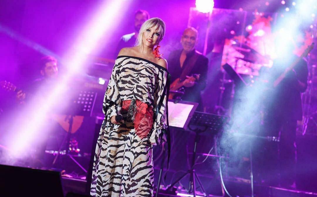 Fra Ajda Pekkans koncert i Antalya