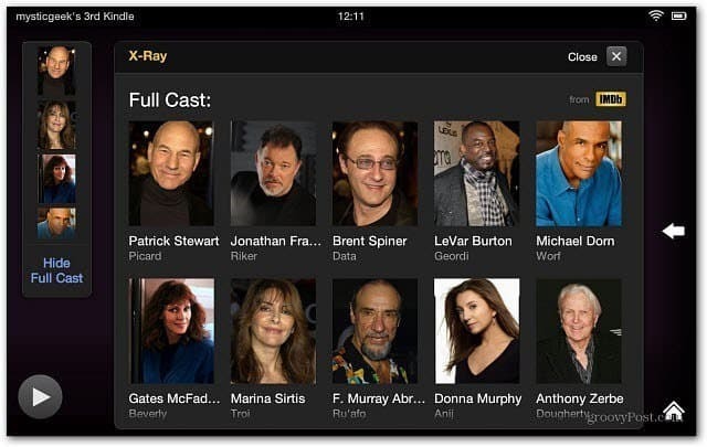 Amazons Fire TV-opdatering tilføjer røntgenstråling drevet af IMDB