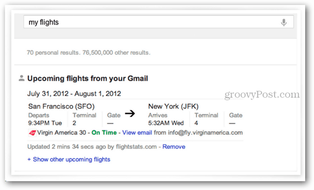 Sådan aktiveres Gmail-resultater i Google-søgning