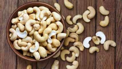 Hvad er fordelene ved cashewnødder? Ting at vide om cashewnødder, som positivt påvirker øjenes sundhed