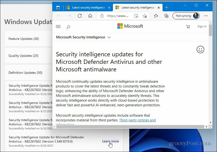 Få mere at vide om Windows Update