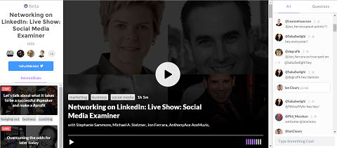 LinkedIn Podcast på Blab