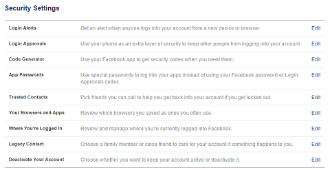 Facebook-sikkerhed