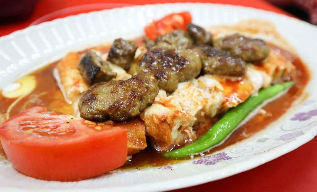 Hvordan laver man Eskisehir balaban kebab? Den bedste bittersøde frikadelleropskrift