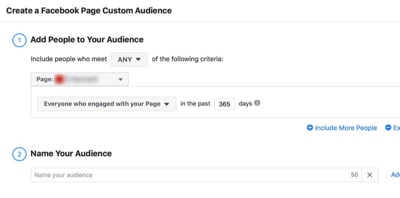 Opret Facebook-side engagement tilpasset publikum