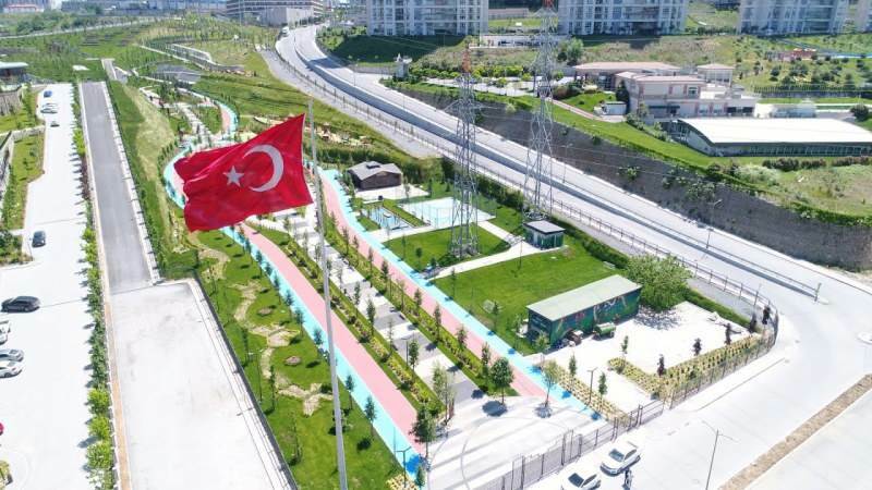 Billede af Ayazma Millet Garden på den officielle hjemmeside for Başakşehir Kommune