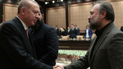 Erdogan fik den berømte skuespiller til at grine med sin "Reis" -humor