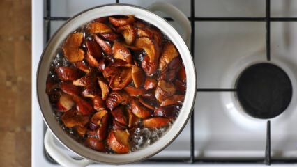 Hvordan laver man æblekompott?