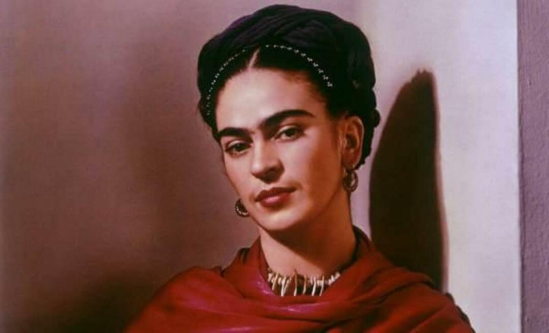 Frida Kahlo kunne ikke lide hendes selvportræt og smed det væk! Sælges på auktion til rekordpris