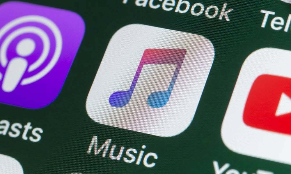 Sådan ser du din Apple Music-historie