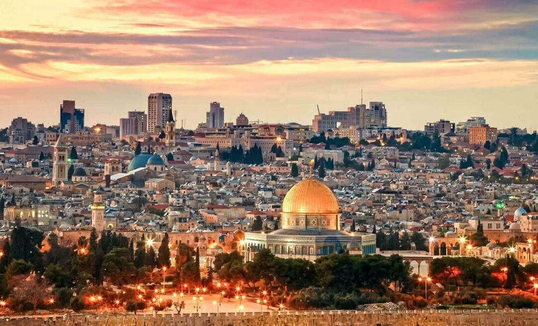 Hvorfor er Jerusalem så vigtigt for muslimer? Jerusalems historie