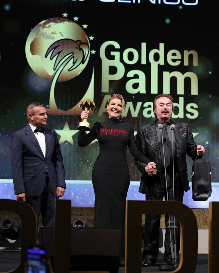 Gülben Ergen Golden Palm Award-aften